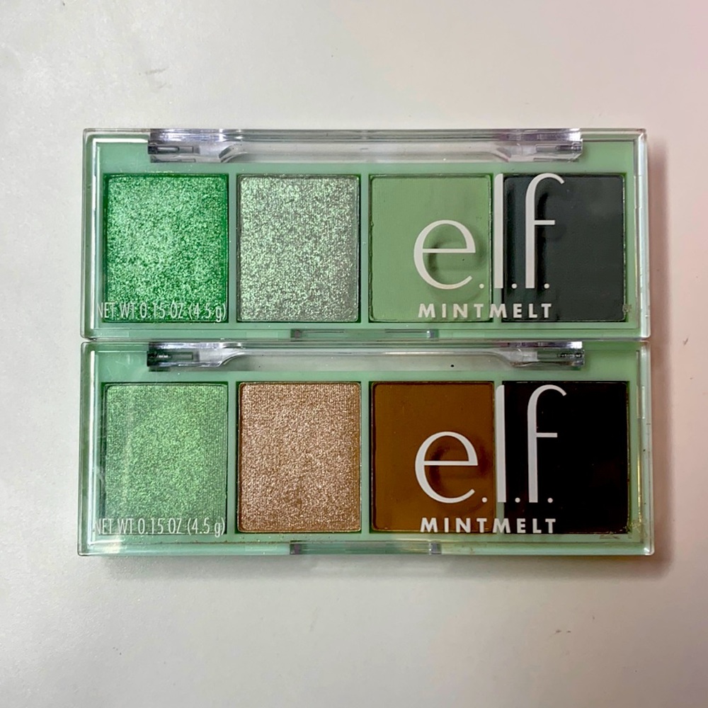 Elf Mint Collection Eyeshadows